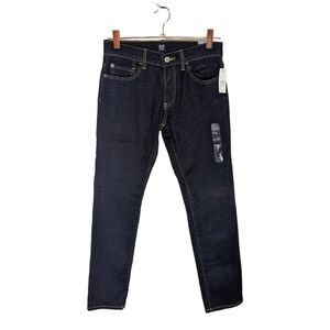 Gap Denim Stretch Skinny Jeans SIZE 14 Dark Stretch Boys Adjustable Waist NEW